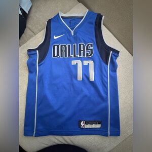 Nike Blue Dallas Basketball Jersey